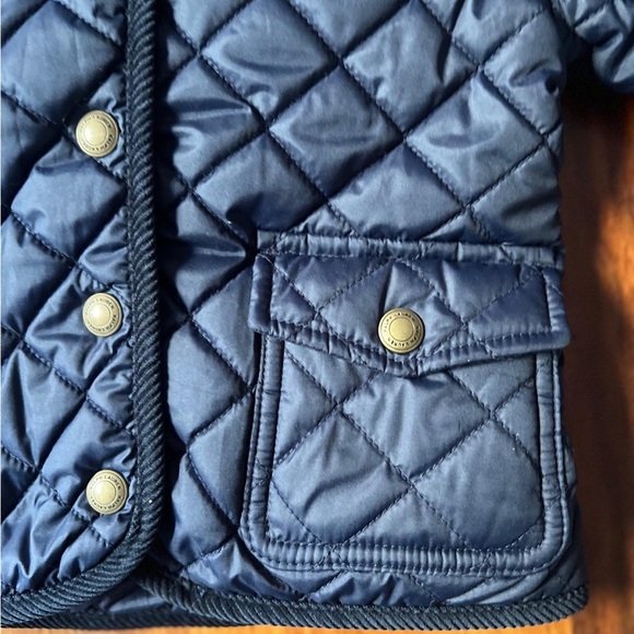 BRAND NEW Ralph Lauren 2T Baby Boy Corduroy-Trim Barn Jacket With Removable Hood - Picture 6 of 11